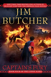 Book cover: Captain's Fury (Book 4 of Codex Alera) by Jim Butcher (preview)