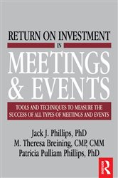 Book cover: Return on Investment in Meetings & Events, by M. Theresa Breining (preview)
