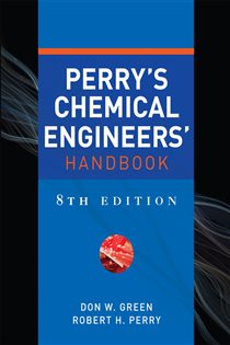 Book cover: Perry's Chemical Engineers' Handbook, Eighth Edition, by Don W. Green (preview)