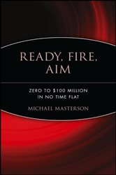 Book cover: Ready, Fire, Aim, by Michael Masterson (preview)