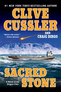 Book cover: Sacred Stone (Book 2 of The Oregon Files) by Clive Cussler (preview)