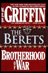 Book cover: The Berets (Book 5 of Brotherhood of War) by W.E.B. Griffin (preview)