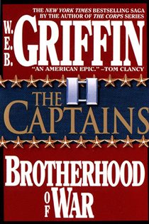 Book cover: The Captains (Book 2 of Brotherhood of War) by W.E.B. Griffin (preview)