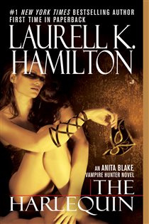 Book cover: The Harlequin (Book 15 of Anita Blake, Vampire Hunter) by Laurell K. Hamilton (preview)