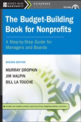 Book cover: The Budget-Building Book for Nonprofits, by Murray Dropkin (preview)