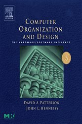 Book cover: Computer Organization and Design, by David A. Patterson (preview)