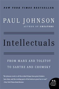 Book cover: Intellectuals, by Paul Johnson (preview)