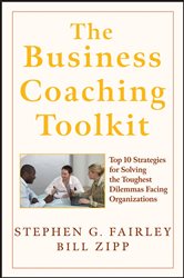 Book cover: The Business Coaching Toolkit, by Stephen G. Fairley (preview)