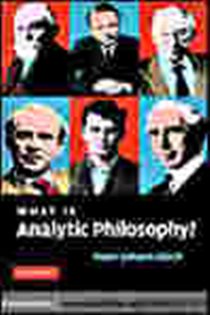 Book cover: What is Analytic Philosophy?, by Hans-Johann Glock (preview)