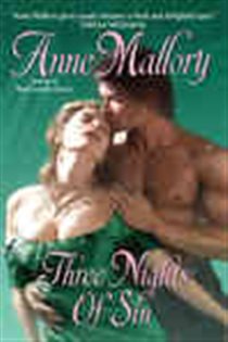 Book cover: Three Nights of Sin, by Anne Mallory (preview)