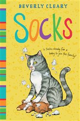 Book cover: Socks, by Beverly Cleary (preview)