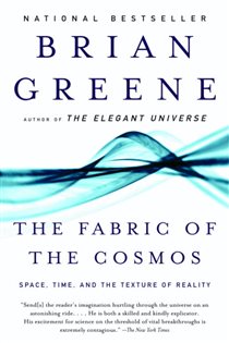 Book cover: The Fabric of the Cosmos, by Brian Greene (preview)
