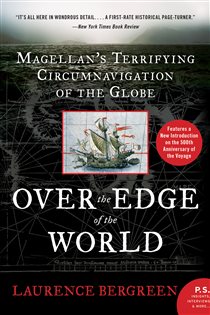 Book cover: Over the Edge of the World, by Laurence Bergreen (preview)