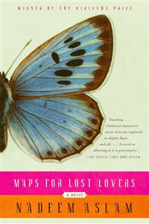 Book cover: Maps for Lost Lovers, by Nadeem Aslam (preview)