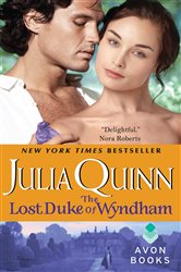 Book cover: The Lost Duke of Wyndham, by Julia Quinn (preview)