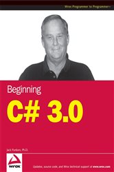 Book cover: Beginning C# 3.0, by Jack Purdum (preview)
