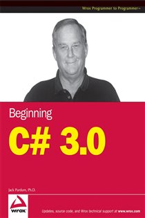 Book cover: Beginning C# 3.0, by Jack Purdum (preview)