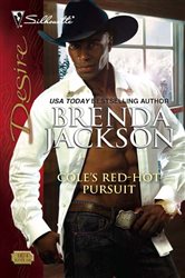 Book cover: Cole's Red-Hot Pursuit (Book 14 of The Westmorelands) by Brenda Jackson (preview)