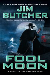 Book cover: Fool Moon (Book 2 of Dresden Files) by Jim Butcher (preview)