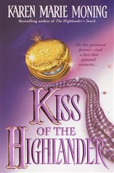 Book cover: Kiss of the Highlander (Book 4 of Highlander) by Karen Marie Moning (preview)