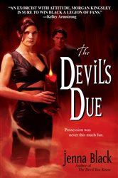 Book cover: The Devil's Due (Book 3 of Morgan Kingsley) by Jenna Black (preview)