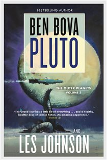 Book cover: Pluto (Book 3 of Outer Planets Trilogy) by Ben Bova (preview)