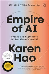 Book cover: Empire of AI, by Karen Hao (preview)