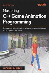 Book cover: Mastering C++ Game Animation Programming, by Michael Dunsky (preview)