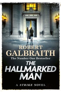 Book cover: The Hallmarked Man (Book 8 of Strike) by Robert Galbraith (preview)