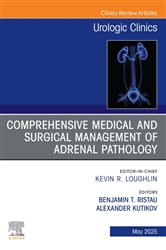 Book cover: Comprehensive Medical and Surgical Management of Adrenal Pathology, An Issue of Urologic Clinics of North America (Book Volume 52-2 of The Clinics: Surgery) edited by Ristau MD, MHA, Benjamin T. (preview)