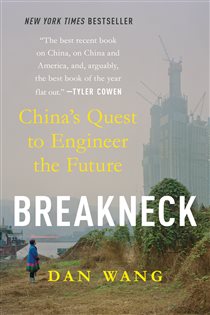 Book cover: Breakneck, by Dan Wang (preview)