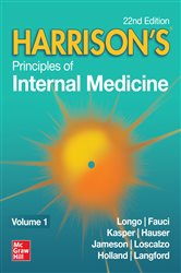Book cover: Harrison's Principles of Internal Medicine, Twenty-Second Edition (Vol.1 & Vol.2), by Joseph Loscalzo (preview)