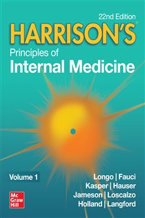 Book cover: Harrison's Principles of Internal Medicine, Twenty-Second Edition (Vol.1 & Vol.2), by Joseph Loscalzo (preview)