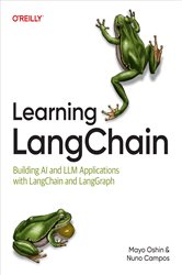 Book cover: Learning LangChain, by Mayo Oshin (preview)