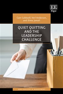 Book cover: Quiet Quitting and the Leadership Challenge, by Cam Caldwell (preview)