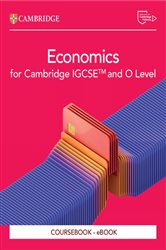Book cover: Cambridge IGCSE™ and O Level Economics Coursebook - eBook, by Susan Grant (preview)