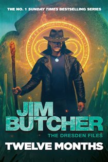 Book cover: Twelve Months (Book 18 of Dresden Files) by Jim Butcher (preview)