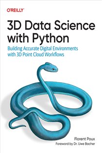 Book cover: 3D Data Science with Python, by Florent Poux (preview)