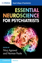 Book cover: Essential Neuroscience for Psychiatrists, edited by Niruj Agrawal (preview)