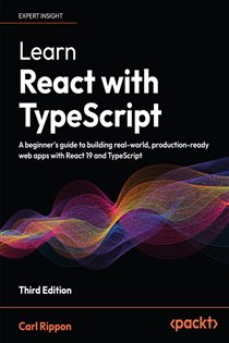 Book cover: Learn React with TypeScript, by Carl Rippon (preview)