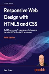 Book cover: Responsive Web Design with HTML5 and CSS, by Ben Frain (preview)