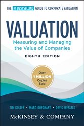 Book cover: Valuation, by Tim Koller (preview)