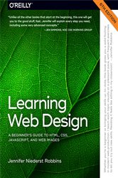 Book cover: Learning Web Design, by Jennifer Robbins (preview)