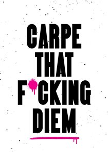 Book cover: Carpe That F*cking Diem, by Summersdale Publishers (preview)