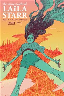 Book cover: The Many Deaths of Laila Starr #1 (Book 1 of The Many Deaths of Laila Starr) by RAM V. (preview)