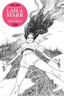 Book cover: The Many Deaths of Laila Starr Pen & Ink #1 (Book 1 of The Many Deaths of Laila Starr) by Ram V (preview)