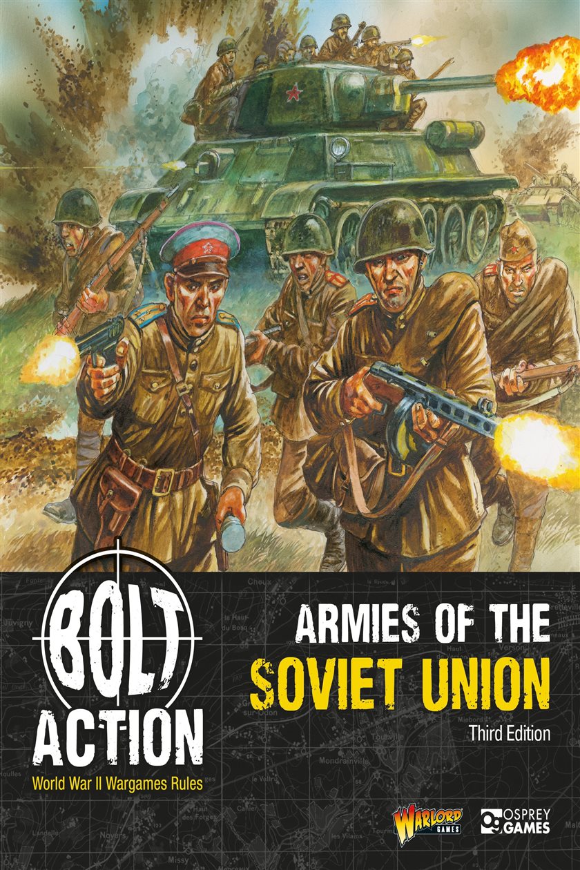 Livre Warlord Games Bolt Action : Armées De L'Union Soviétique + Figurine Olga