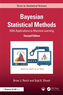 Book cover: Bayesian Statistical Methods, by Brian J. Reich (preview)