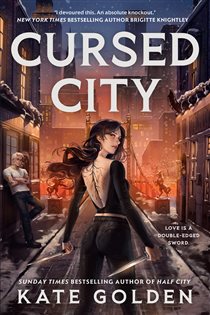 Book cover: Cursed City (Book 2 of Harker Academy Series) by Kate Golden (preview)
