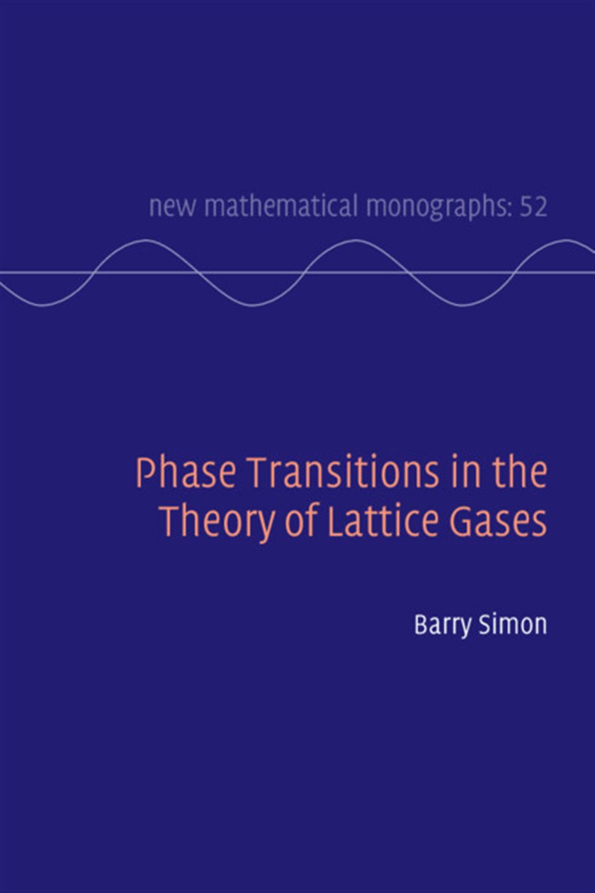 Phase Transitions in the Theory of Lattice Gases